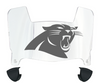 Carolina Panthers Mini Football Helmet Visor Shield w/ Clips - PICK VISOR & LOGO COLOR