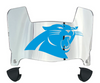 Carolina Panthers Mini Football Helmet Visor Shield w/ Clips - PICK VISOR & LOGO COLOR