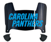 Carolina Panthers Mini Football Helmet Visor Shield w/ Clips - PICK VISOR & LOGO COLOR
