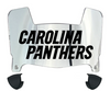 Carolina Panthers Mini Football Helmet Visor Shield w/ Clips - PICK VISOR & LOGO COLOR
