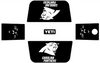 Carolina Panthers Wrap Kit for YETI Hard Coolers Tundra Roadie Haul PICK COLOR