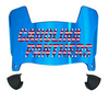 Carolina Panthers Limited Edition Mini Football Helmet Visor Shield w/ Clips - PICK VISOR & LOGO COLOR