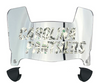 Carolina Panthers Limited Edition Mini Football Helmet Visor Shield w/ Clips - PICK VISOR & LOGO COLOR