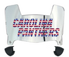 Carolina Panthers Limited Edition Mini Football Helmet Visor Shield w/ Clips - PICK VISOR & LOGO COLOR