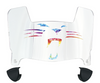 Carolina Panthers Limited Edition Mini Football Helmet Visor Shield w/ Clips - PICK VISOR & LOGO COLOR