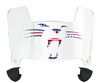 Carolina Panthers Limited Edition Mini Football Helmet Visor Shield w/ Clips - PICK VISOR & LOGO COLOR