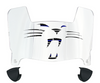 Carolina Panthers Limited Edition Mini Football Helmet Visor Shield w/ Clips - PICK VISOR & LOGO COLOR