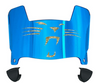 Carolina Panthers Limited Edition Mini Football Helmet Visor Shield w/ Clips - PICK VISOR & LOGO COLOR