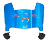Carolina Panthers Limited Edition Mini Football Helmet Visor Shield w/ Clips - PICK VISOR & LOGO COLOR