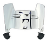 Carolina Panthers Limited Edition Mini Football Helmet Visor Shield w/ Clips - PICK VISOR & LOGO COLOR