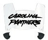 Carolina Panthers Retro Throwback Mini Football Helmet Visor Shield w/ Clips - PICK VISOR & LOGO COLOR