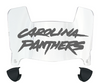 Carolina Panthers Retro Throwback Mini Football Helmet Visor Shield w/ Clips - PICK VISOR & LOGO COLOR
