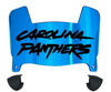 Carolina Panthers Retro Throwback Mini Football Helmet Visor Shield w/ Clips - PICK VISOR & LOGO COLOR