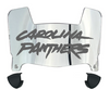 Carolina Panthers Retro Throwback Mini Football Helmet Visor Shield w/ Clips - PICK VISOR & LOGO COLOR