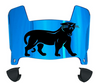 Carolina Panthers Retro Throwback Mini Football Helmet Visor Shield w/ Clips - PICK VISOR & LOGO COLOR