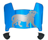 Carolina Panthers Retro Throwback Mini Football Helmet Visor Shield w/ Clips - PICK VISOR & LOGO COLOR