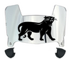 Carolina Panthers Retro Throwback Mini Football Helmet Visor Shield w/ Clips - PICK VISOR & LOGO COLOR