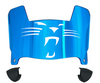 Carolina Panthers Mini Football Helmet Visor Shield w/ Clips - PICK VISOR & LOGO COLOR