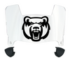Central Arkansas Bears Mini Football Helmet Visor Shield w/ Clips - PICK VISOR & LOGO COLOR - SportsJewelryProShop