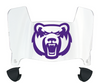 Central Arkansas Bears Mini Football Helmet Visor Shield w/ Clips - PICK VISOR & LOGO COLOR - SportsJewelryProShop