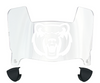 Central Arkansas Bears Mini Football Helmet Visor Shield w/ Clips - PICK VISOR & LOGO COLOR - SportsJewelryProShop