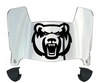 Central Arkansas Bears Mini Football Helmet Visor Shield w/ Clips - PICK VISOR & LOGO COLOR - SportsJewelryProShop