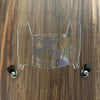 Central Arkansas Bears Mini Football Helmet Visor Shield Clear w/ Clips - PICK LOGO COLOR