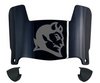 Central Connecticut Blue Devils Mini Football Helmet Visor Shield w/ Clips - PICK VISOR & LOGO COLOR