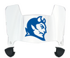 Central Connecticut Blue Devils Mini Football Helmet Visor Shield w/ Clips - PICK VISOR & LOGO COLOR