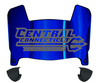 Central Connecticut Blue Devils Mini Football Helmet Visor Shield w/ Clips - PICK VISOR & LOGO COLOR