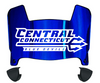 Central Connecticut Blue Devils Mini Football Helmet Visor Shield w/ Clips - PICK VISOR & LOGO COLOR