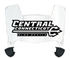 Central Connecticut Blue Devils Mini Football Helmet Visor Shield w/ Clips - PICK VISOR & LOGO COLOR