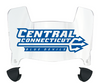 Central Connecticut Blue Devils Mini Football Helmet Visor Shield w/ Clips - PICK VISOR & LOGO COLOR