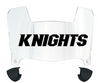 Central Florida Knights Mini Football Helmet Visor Shield w/ Clips - PICK VISOR & LOGO COLOR