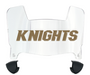 Central Florida Knights Mini Football Helmet Visor Shield w/ Clips - PICK VISOR & LOGO COLOR