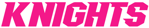 UCF Central Florida Knights Hot Pink Team Name Logo Premium DieCut Vinyl Decal PICK SIZE
