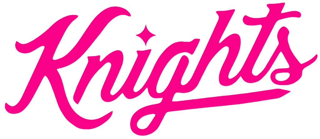 UCF Central Florida Knights Hot Pink Script Logo Premium DieCut Vinyl Decal PICK SIZE