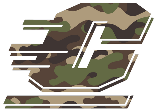 Central Michigan Chippewas Woodland Camo Camouflage Team Logo Premium DieCut Vinyl Decal PICK SIZE