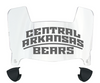 Central Arkansas Bears Mini Football Helmet Visor Shield w/ Clips - PICK VISOR & LOGO COLOR - SportsJewelryProShop