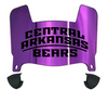 Central Arkansas Bears Mini Football Helmet Visor Shield w/ Clips - PICK VISOR & LOGO COLOR - SportsJewelryProShop