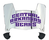 Central Arkansas Bears Mini Football Helmet Visor Shield w/ Clips - PICK VISOR & LOGO COLOR - SportsJewelryProShop
