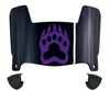 Central Arkansas Bears Mini Football Helmet Visor Shield w/ Clips - PICK VISOR & LOGO COLOR - SportsJewelryProShop