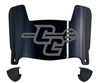 Central Connecticut Blue Devils Mini Football Helmet Visor Shield w/ Clips - PICK VISOR & LOGO COLOR