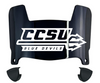 Central Connecticut Blue Devils Mini Football Helmet Visor Shield w/ Clips - PICK VISOR & LOGO COLOR