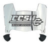 Central Connecticut Blue Devils Mini Football Helmet Visor Shield w/ Clips - PICK VISOR & LOGO COLOR