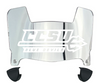 Central Connecticut Blue Devils Mini Football Helmet Visor Shield w/ Clips - PICK VISOR & LOGO COLOR