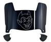 Central Connecticut Blue Devils Mini Football Helmet Visor Shield w/ Clips - PICK VISOR & LOGO COLOR