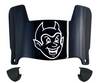 Central Connecticut Blue Devils Mini Football Helmet Visor Shield w/ Clips - PICK VISOR & LOGO COLOR