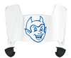 Central Connecticut Blue Devils Mini Football Helmet Visor Shield w/ Clips - PICK VISOR & LOGO COLOR
