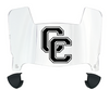 Central Connecticut Blue Devils Mini Football Helmet Visor Shield w/ Clips - PICK VISOR & LOGO COLOR